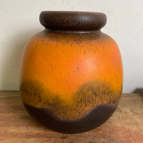 Vintage Keramik Vase 284-19 von Scheurich
