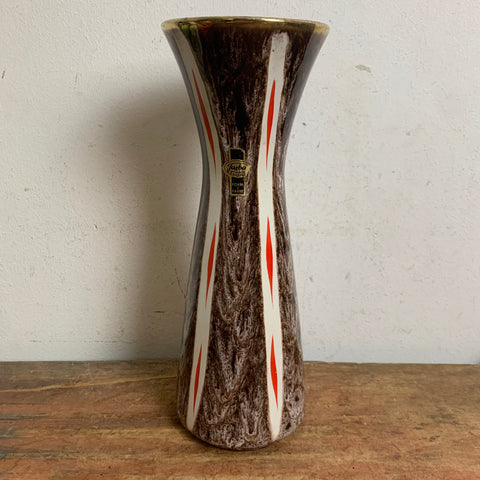 Vintage  Keramik Vase von Jasba 602-27