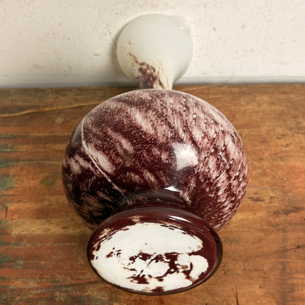 Opaline Florence Vase von Vetreria Barieri