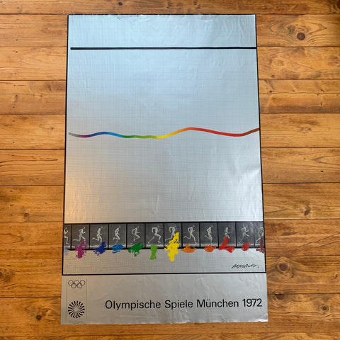 Pop Art Plakat Olympische Spiele 1972