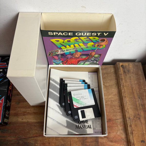 Computerspiel Space Quest V Roger Wilco The Next Mutation Sierra PC 3,5 Big Box