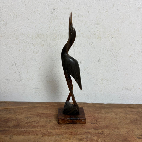 Mid Century Deko Kranich