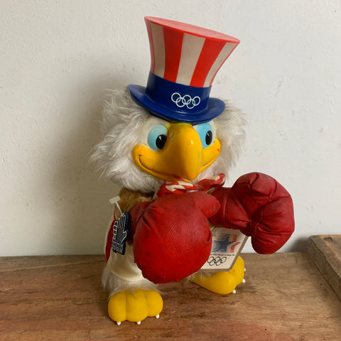 The Olympic Eagle Sam offizielles Maskottchen der Olympischen Spiele 1984 Los Angeles