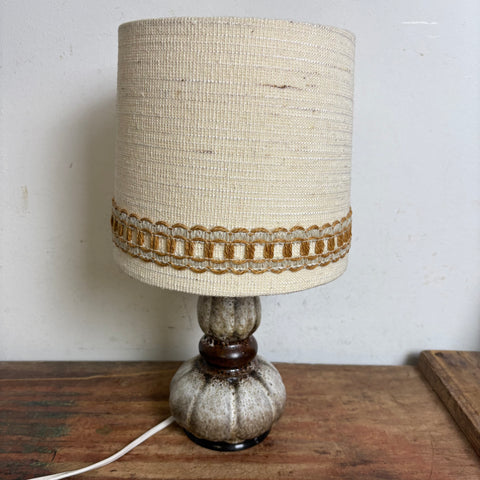 Vintage Fat Lava Keramik Lampe von Hustadt Leuchten