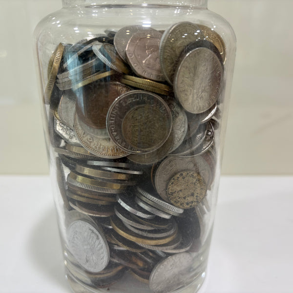 2 kg Konvolut alte Münzen aus Europa und der ganzen Welt