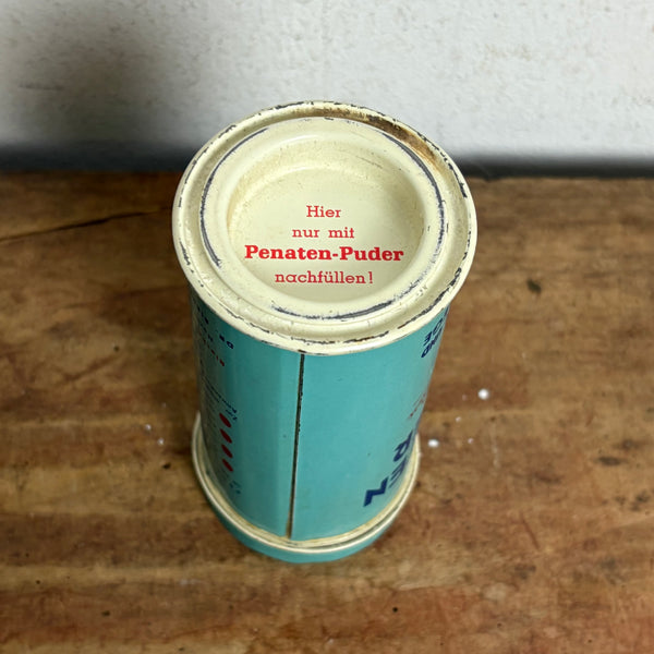 Vintage Blechdose Penaten Puder