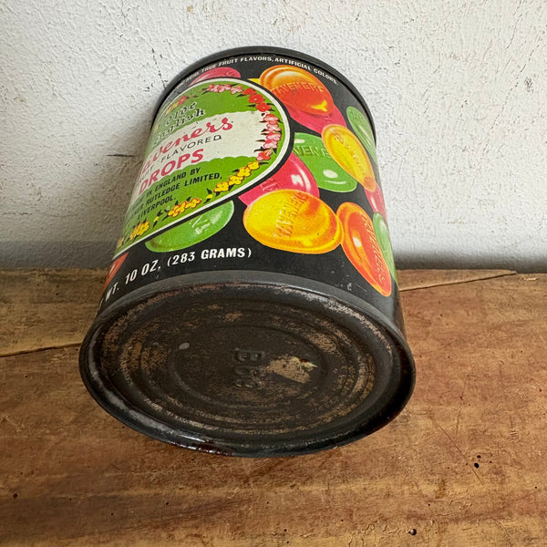 Vintage Blechdose Olde English Taveners Fruit Drops