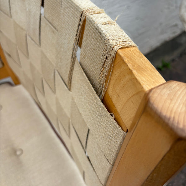 Vintage skandinavisches Zweisitzer Sofa EJ 477/2 von Mogens Poulsen, Ditlev Karsten und Søren Poulsen für Erik Jørgensen Møbelfabrik