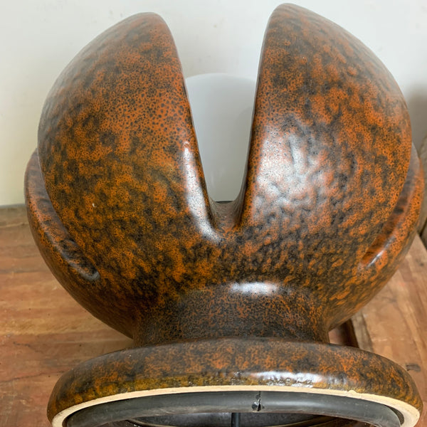 Vintage Fat Lava Keramik Lampe