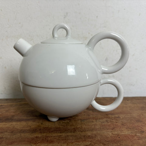 Vintage Porzellan Kanne Tea for One Set von Matteo Thun für Arzberg