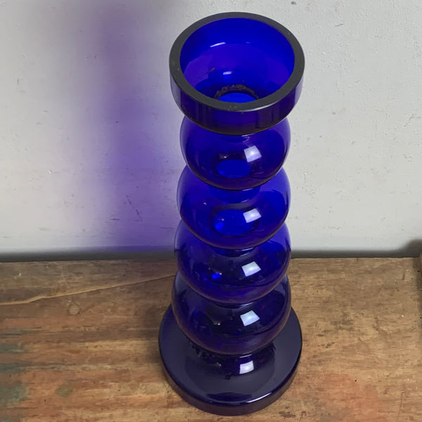 Pop Art Glas Kerzenhalter Vase von Alfred Taube
