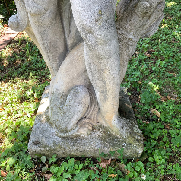 Vintage Italienische Gartenstatue