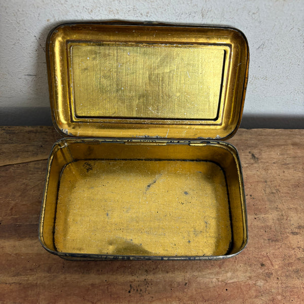 Vintage Blechdose Meissner Nahmaschinen Fabrik