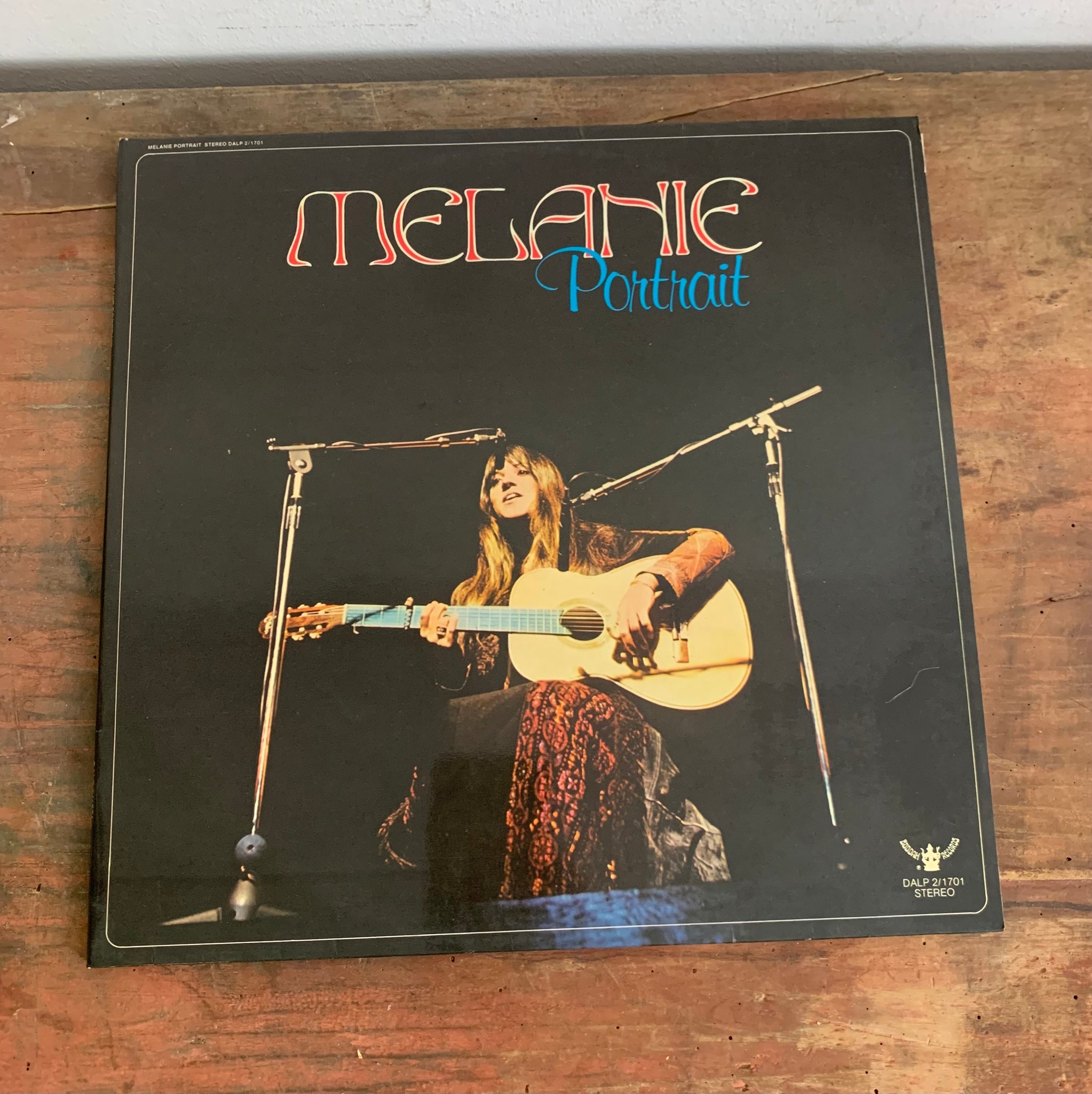 Doppel LP Portrait von Melanie