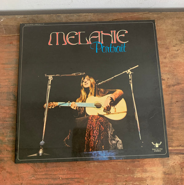 Doppel LP Portrait von Melanie