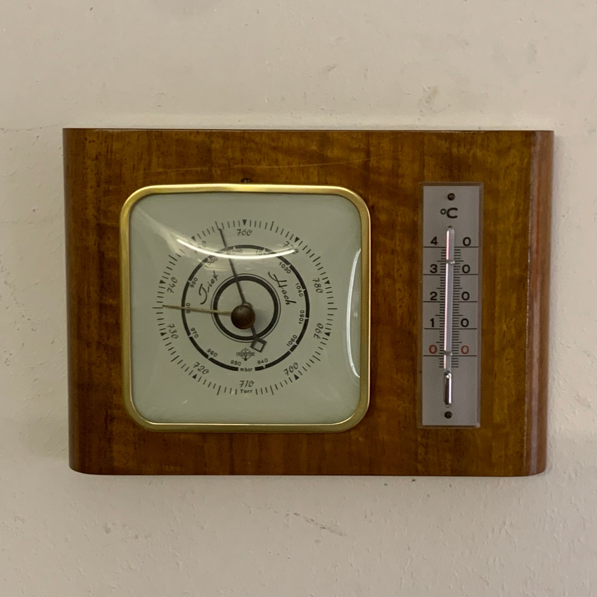 50er Jahre Wetterstation Barometer