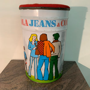 Vintage Sitztonne Jeans & Cola