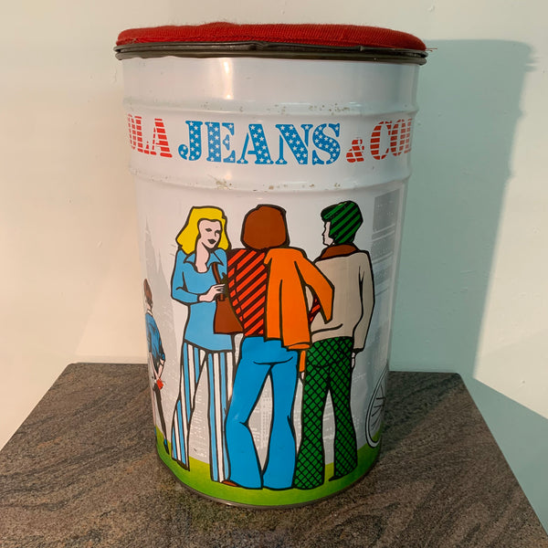 Vintage Sitztonne Jeans & Cola