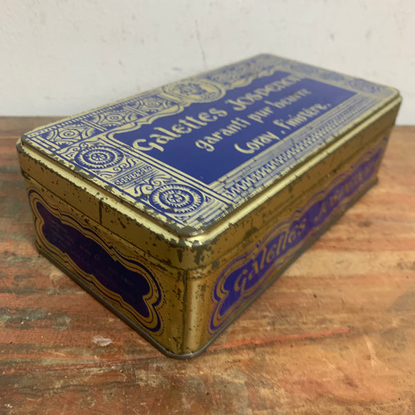 Vintage Blechdose Galettes Jos Peron