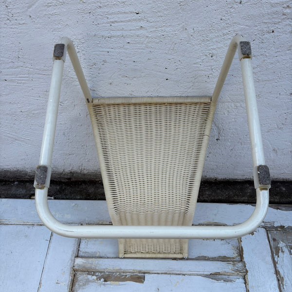 4er Garnitur Kragstuhl B20 von Jean Prouvé für Tecta in Beige