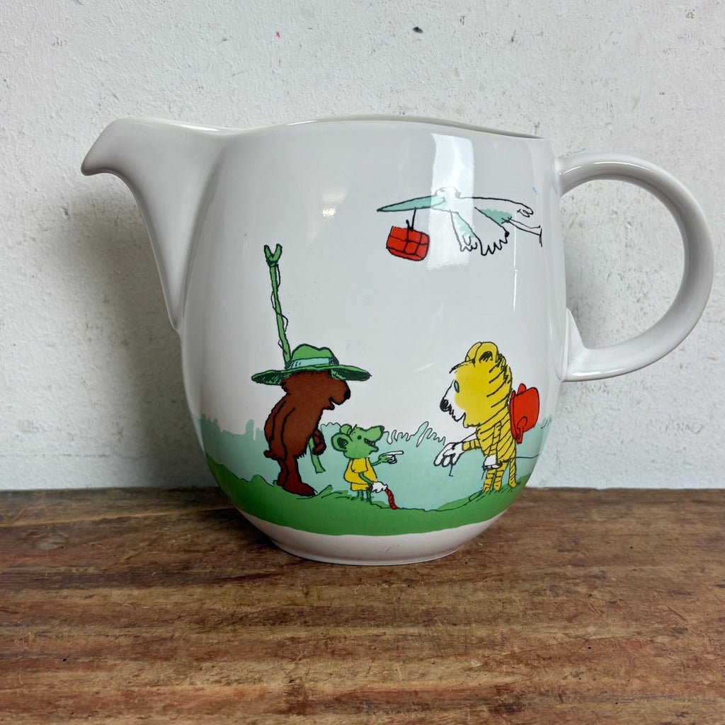 Vintage Kindergeschirr Kanne Krug Janosch Panama Von Thomas Rosenthal vintage-kindergeschirr-kanne-krug-janosch-panama-von-thomas-rosenthal
