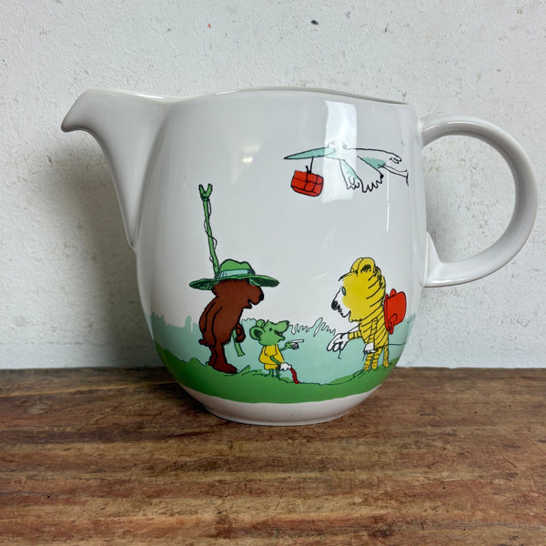 Vintage Kindergeschirr Kanne Krug Janosch Panama von Thomas Rosenthal