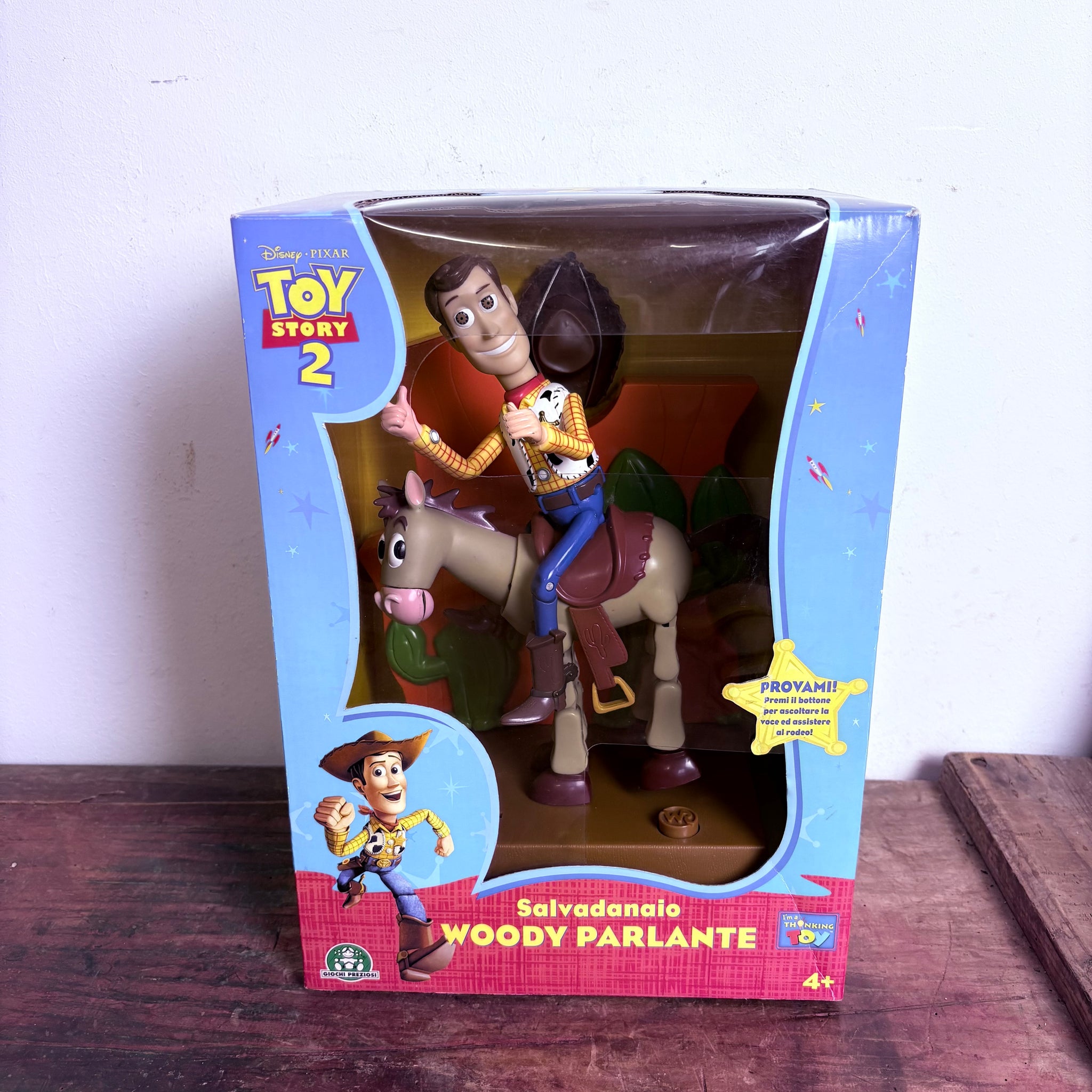 Figur Toy Story 2 Salvadanaio
WOODY PARLANTE Disney Pixar