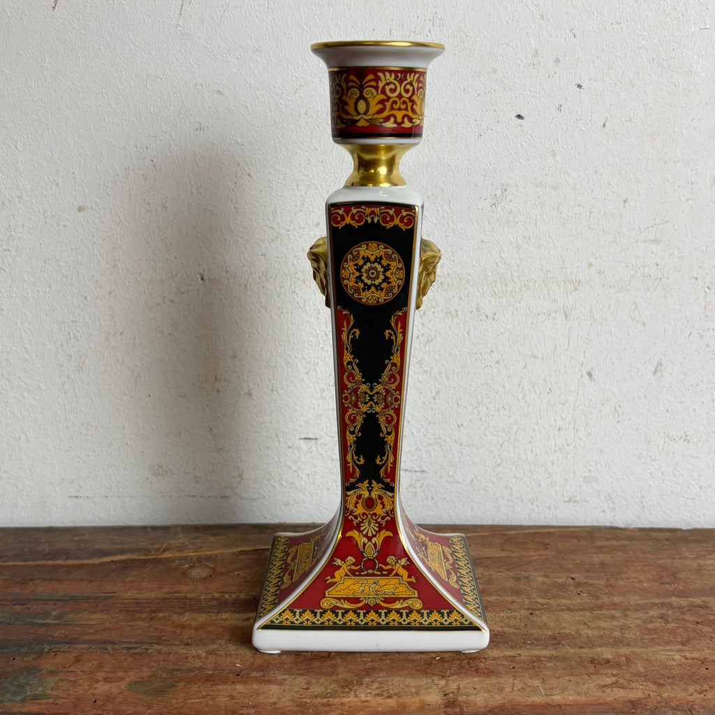 Vintage Porzellan Kerzenständer Medusa von Gianni Versace für Rosentha – Trödelfuchs Vintage Shop