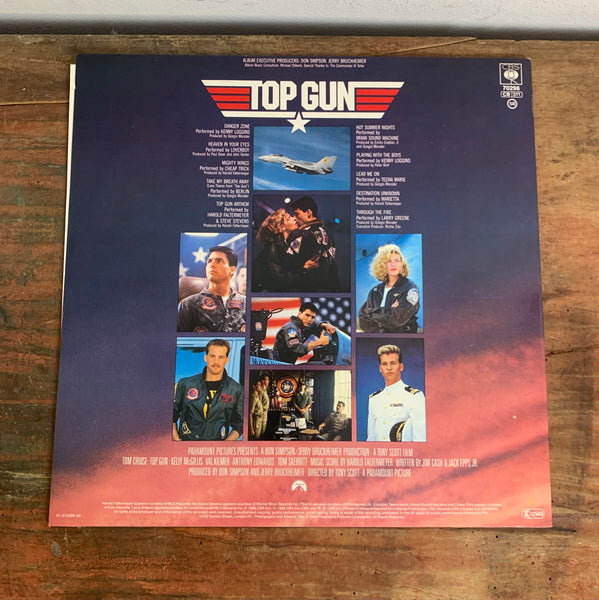 LP Top Gun Original Motion Picture Soundtrack