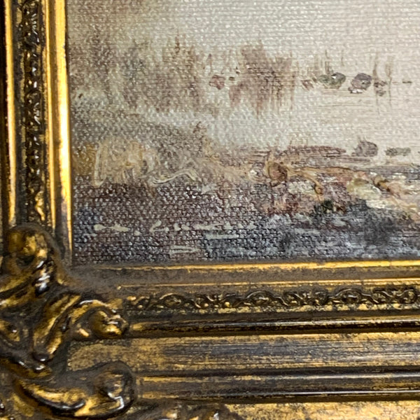 Ölgemälde Am Chiemsee von Gerhard Lukas Larsen