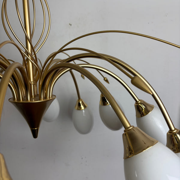 Moderne große goldene Spider Deckenlampen