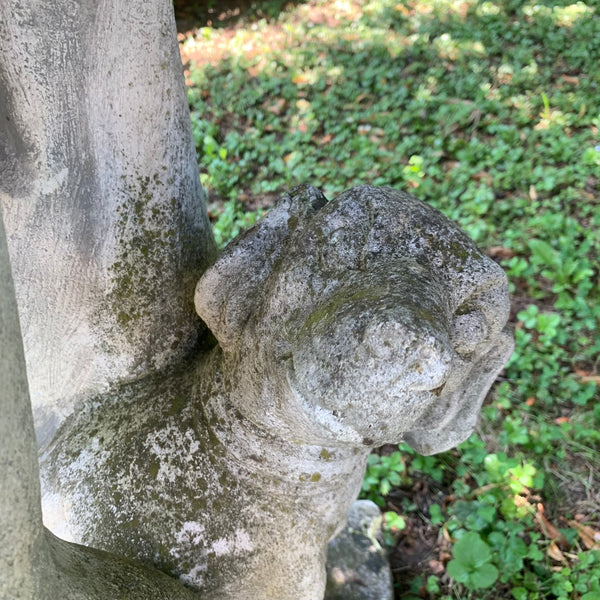 Vintage Italienische Gartenstatue