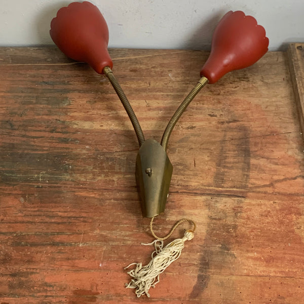 Vintage Mid Century Wandlampe