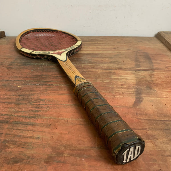 Vintage Holz Tennisschläger TAD Davis