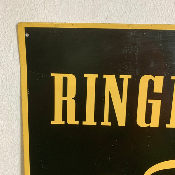 Vintage Blechschild Ringelheimer Kraftfutter