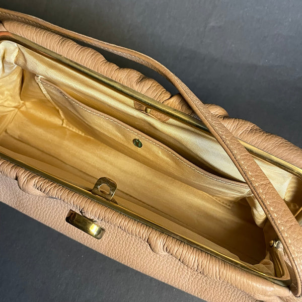 Gold Pfeil Baguette Handtasche - Vintage