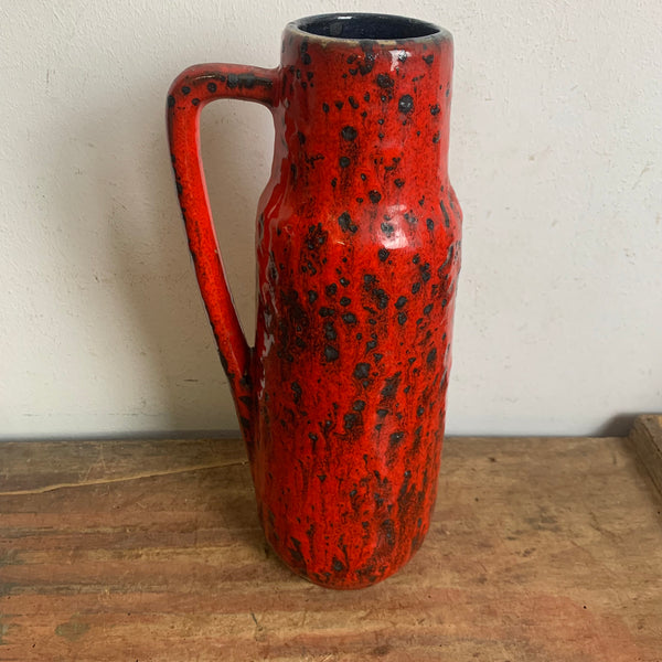 Vintage Fat Lava Keramik Vase von Scheurich 275-28