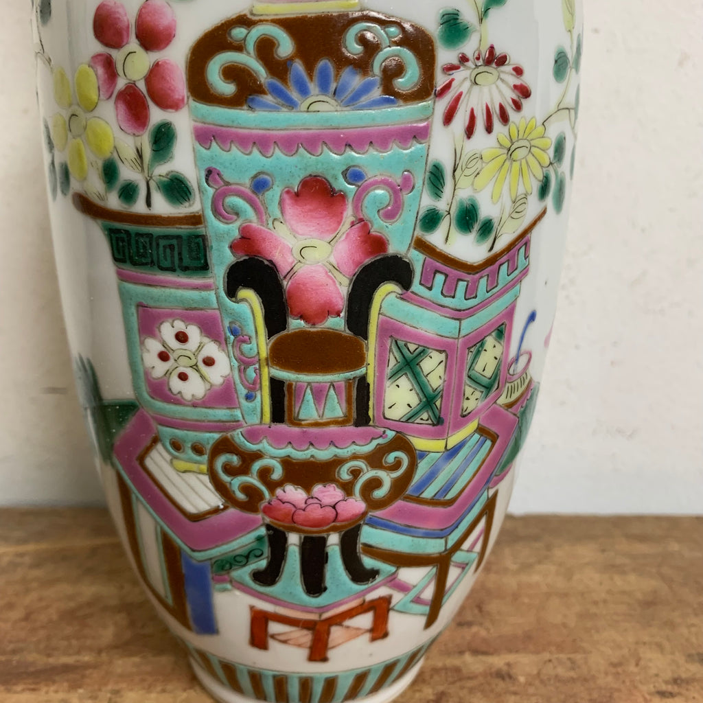 Antike Chinesische Vase Qianjiang – Trödelfuchs Vintage Shop