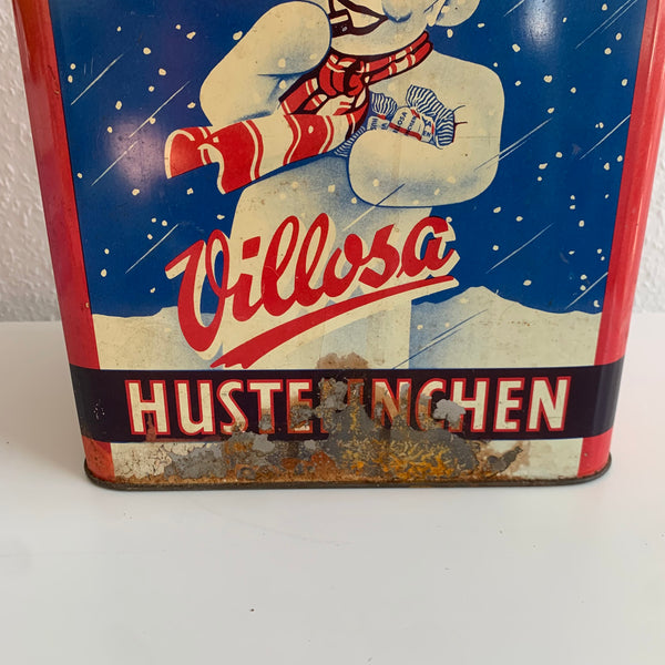 Vintage Blechdose Hustelinchen von Villosa