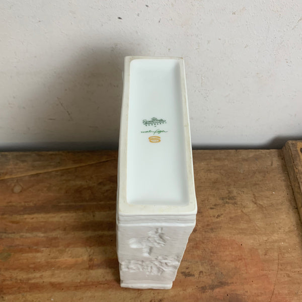 Op Art Porzellan Vase von Martin Freyer für Rosenthal