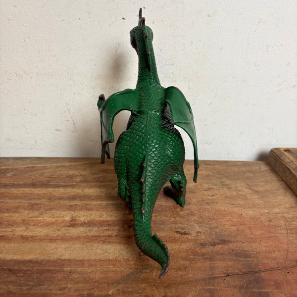 Vintage Aktionfigur Godzilla Style Zweiköpfiger Drache von Chitech