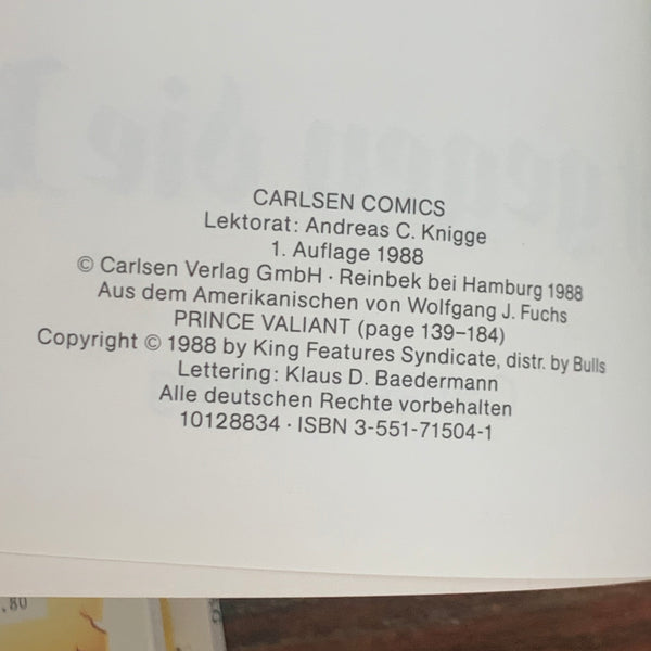 Comic Prinz Eisenherz Band 4 Kampf gegen die Hunnen