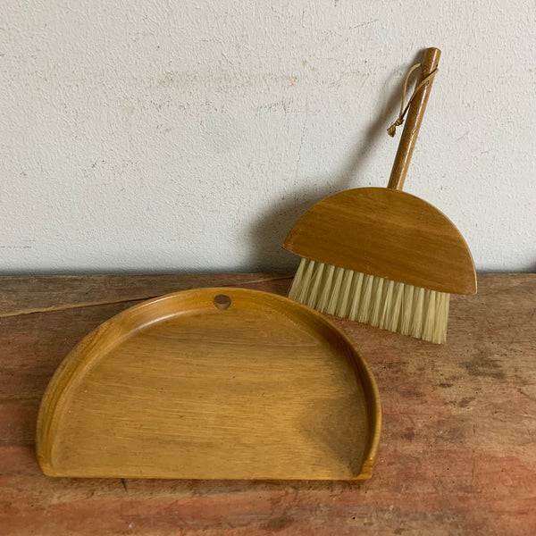 Mid Century Tischkehrset Tischbesen