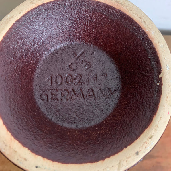 Vintage Fat Lava Keramik Vase von Dümler und Breiden 1000 / 17