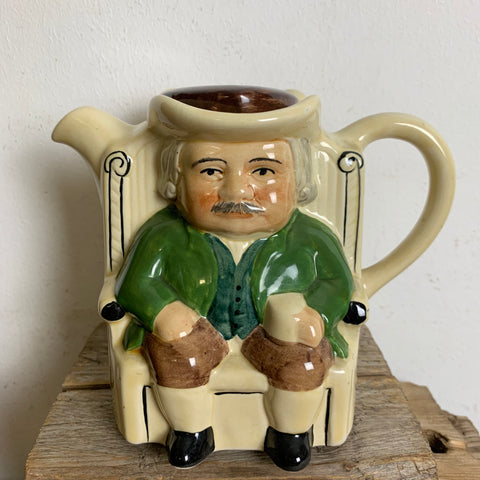 Vintage Teekanne Teapot Darby & Joan von Tony Wood Staffordshire