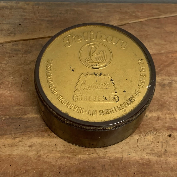 Vintage Bakelit Farbband Dose von Pelikan
