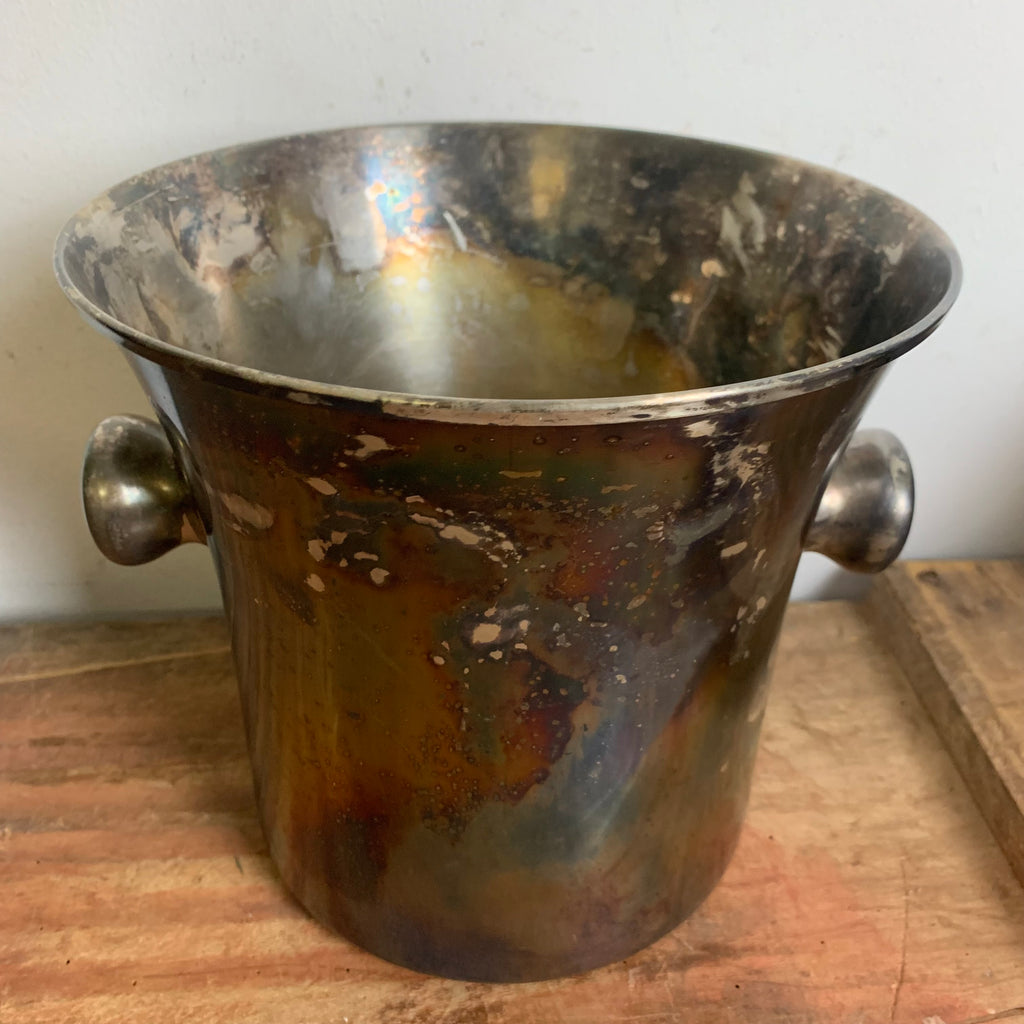Vintage Champagnerkühler versilbert – Trödelfuchs Vintage Shop