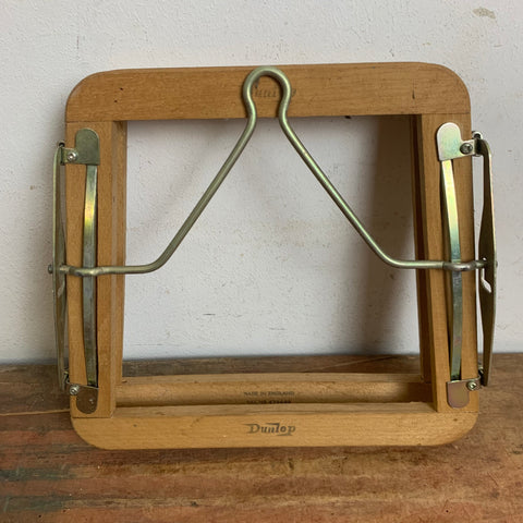 Vintage Holz Tennisschläger Spannrahmen von Dunlop