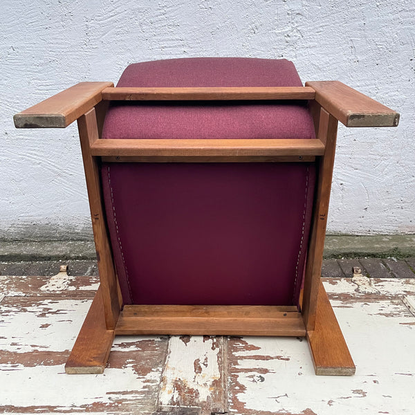 Vintage brutalistischer skandinavischer Design Sessel