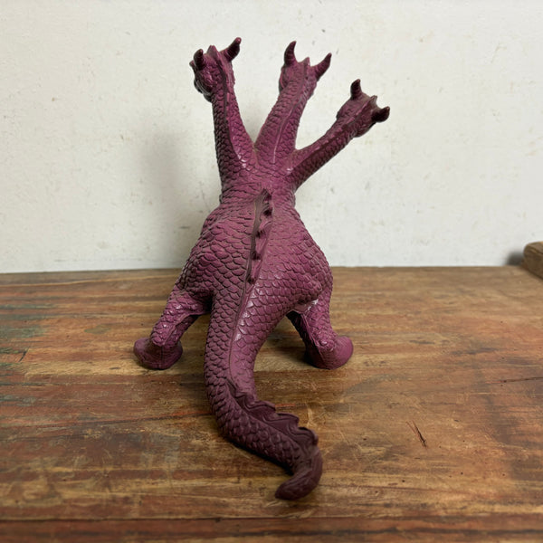 Vintage Aktionfigur Godzilla Style Dreiköpfiger Drache von Chitech
